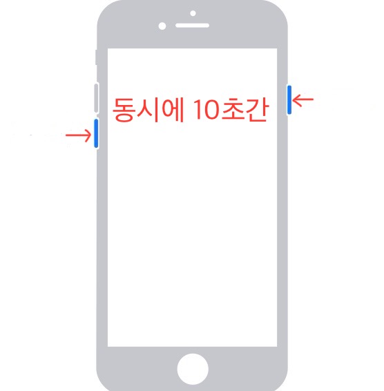 아이폰 강제 재부팅 방법 알아보기 아이폰 강제 재부팅 방법 알아보기