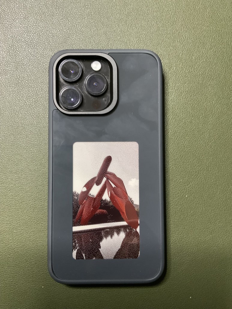 아이폰 NFC 전자잉크 커스텀 케이스 - 구매