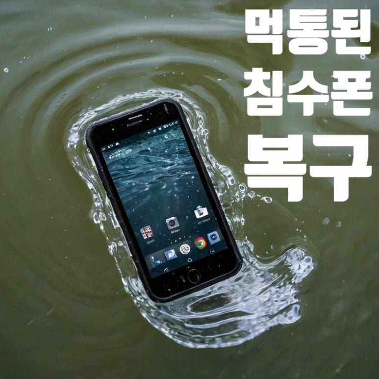 거제데이터복구 갤럭시s24 아이폰 물에 빠짐 먹통 침수폰 복원