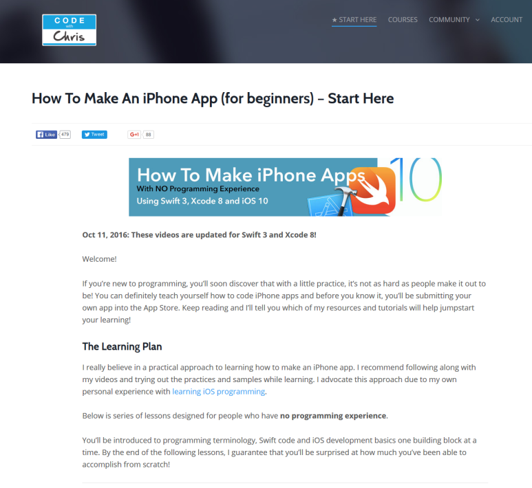 How To Make An iPhone App (for beginners) – Start Here